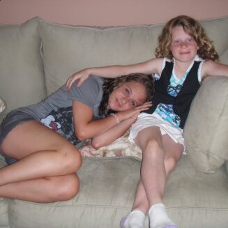 Brittany and her sister Ashley