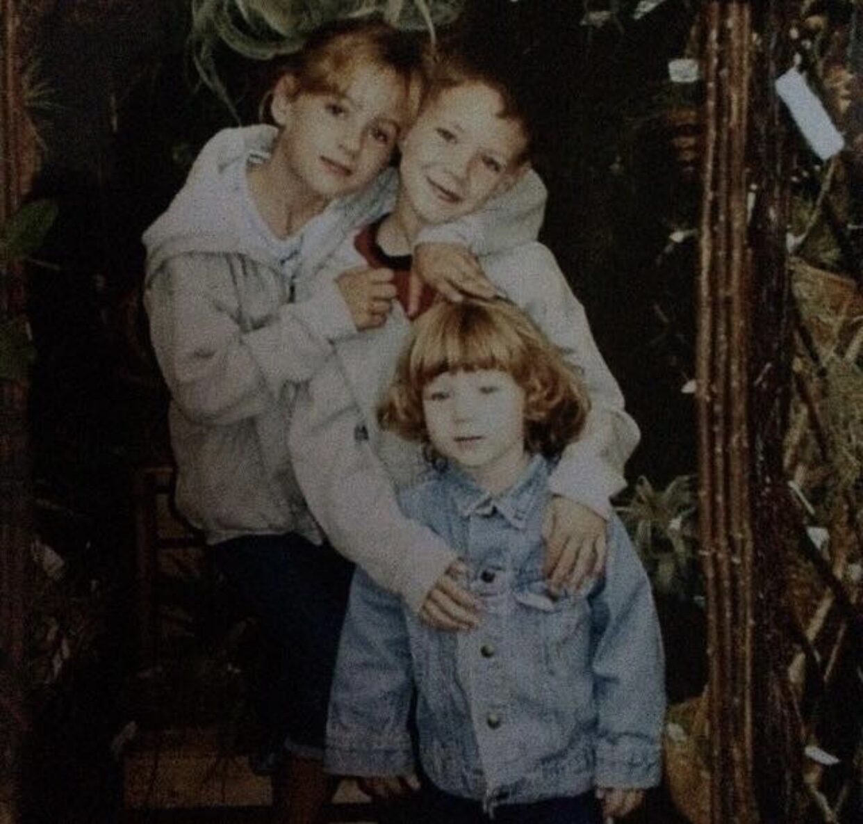 Brittany, Zack, and Ashley as kids